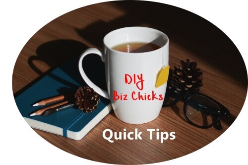 DIY Biz Chicks Quick Tips